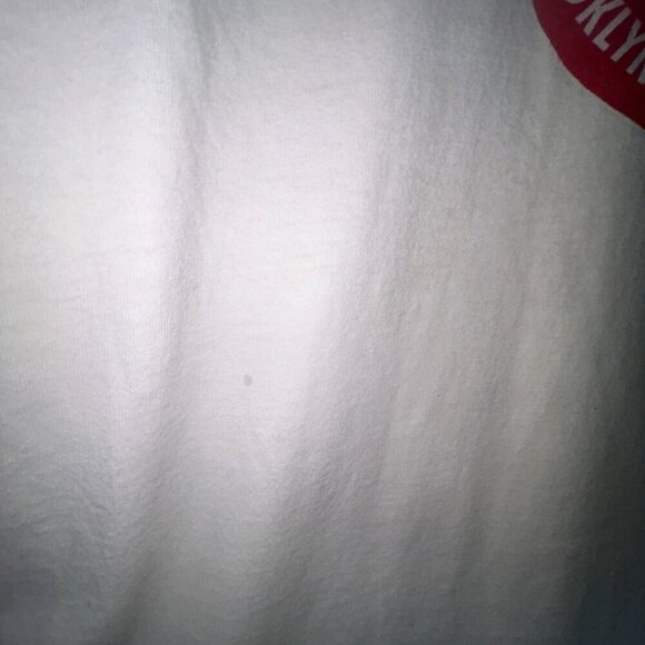 Iron Workers White Ringer T-Shirt Brooklyn Queens L.U. 361  Mens X-Large NOTE - Picture 2 of 12